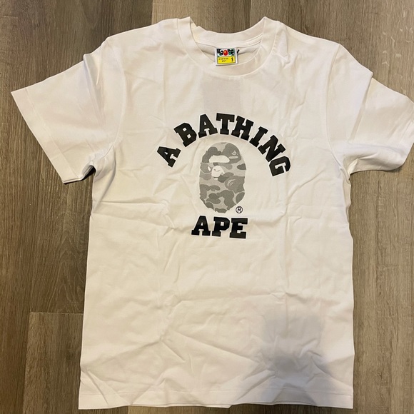 Bape Other - A Bathing Ape Bape White Short Sleeve Shirt